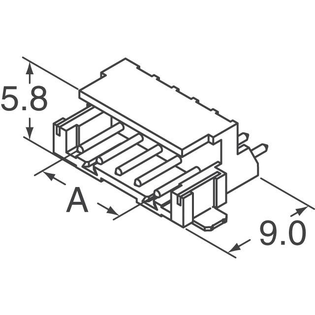 292173-5 TE Connectivity AMP Connectors  Headers Male Pins